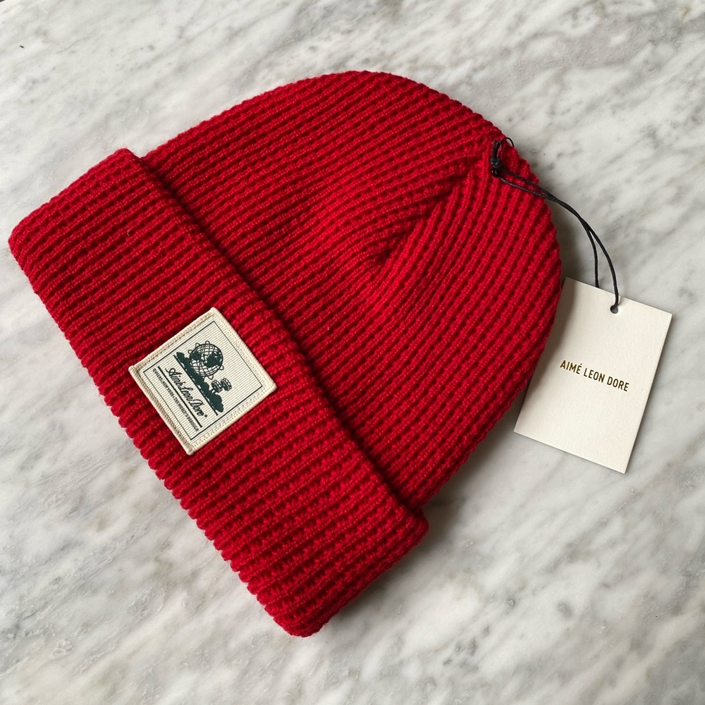 New (never worn) Red Benie